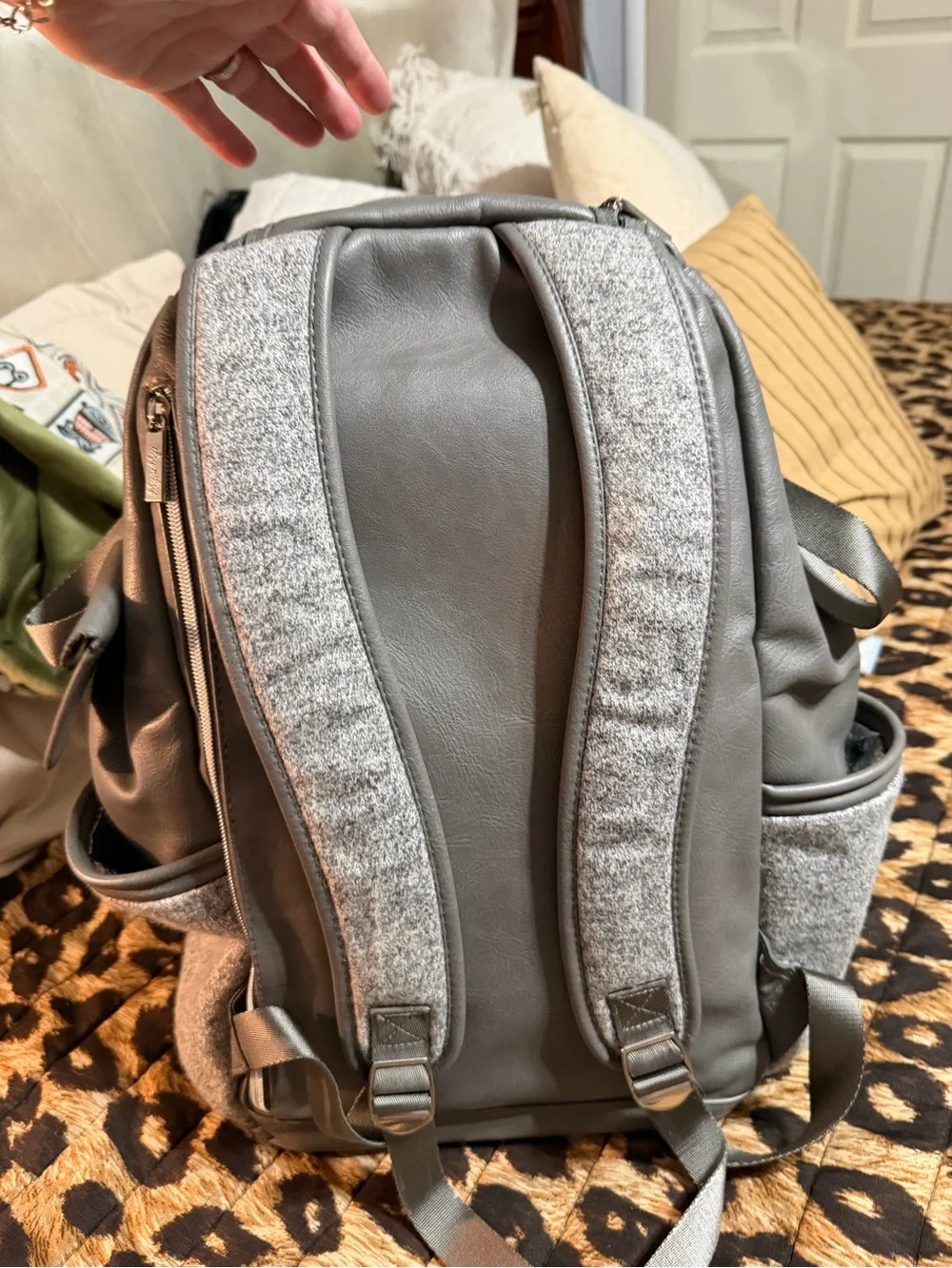 Itzy Ritzy (discontinued) Greyson Boss Bag with strolle caddy & sanitizer holder